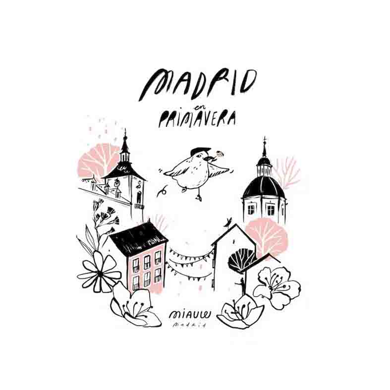 TOTEBAG - Marina Astudillo, Madrid en primavera