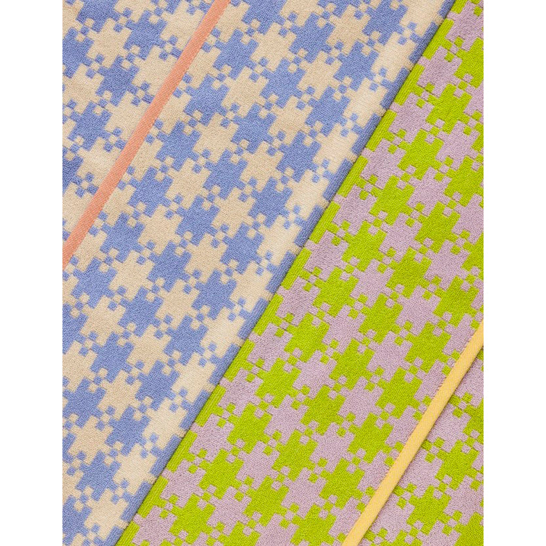 TOALLA DE MANO - Baggu, Pastel Pixel Gingham pack de 2