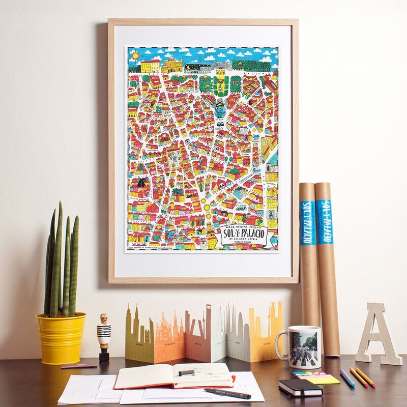 ILUSTRACIÓN, Walk with me, Sol y Palacio