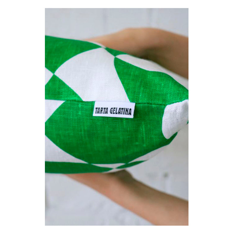 FUNDA DE COJÍN - Tarta Gelatina, Chunk verde