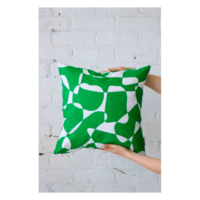 FUNDA DE COJÍN - Tarta Gelatina, Chunk verde