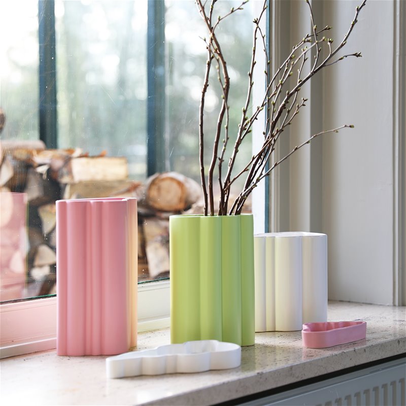 JARRÓN - & Klevering, Billow rosa