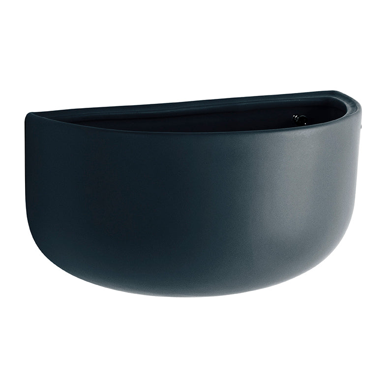 MACETERO PARED - Present Time, Oval wide azul marino