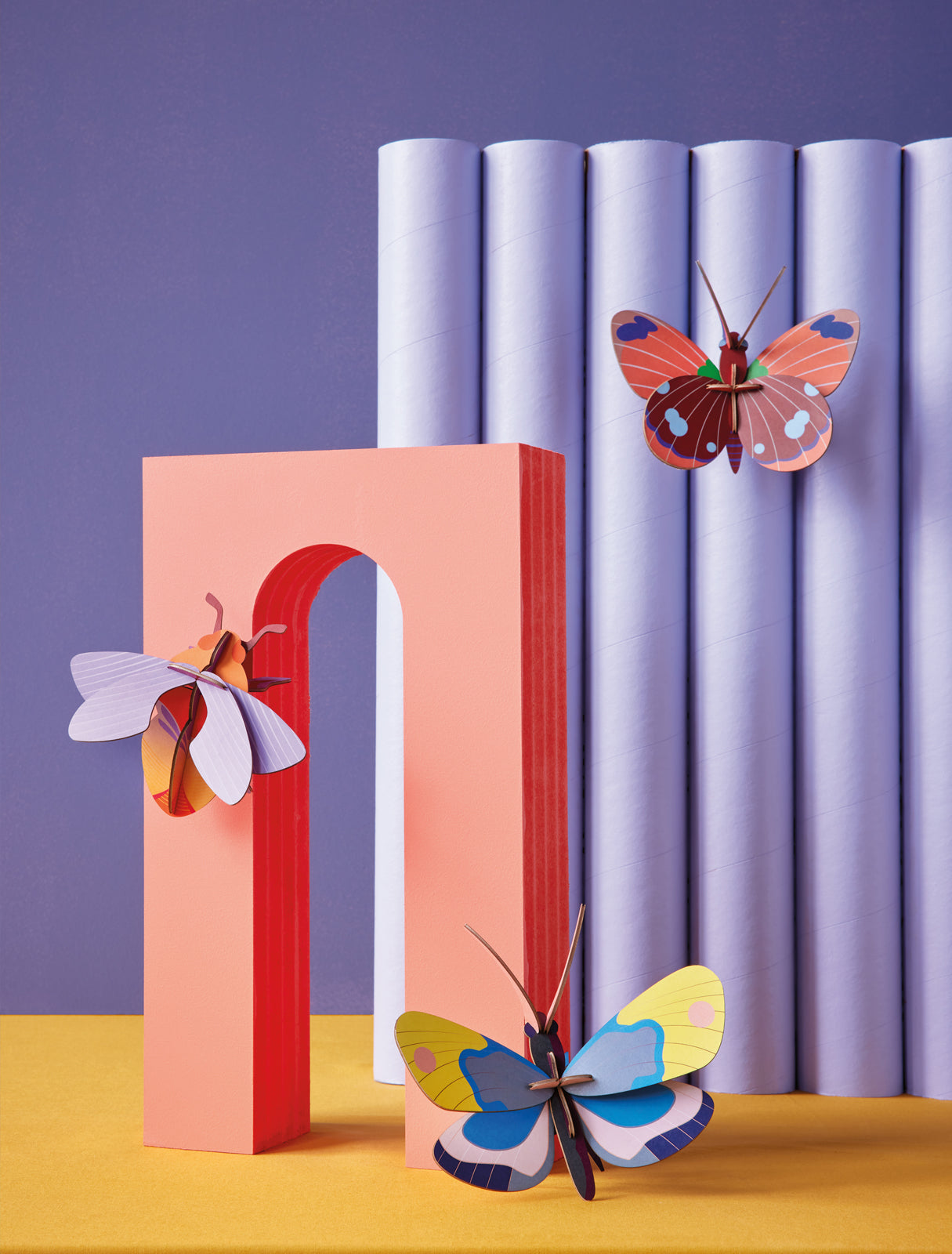 MAQUETA - Studio Roof, Yellow Monarch Butterfly