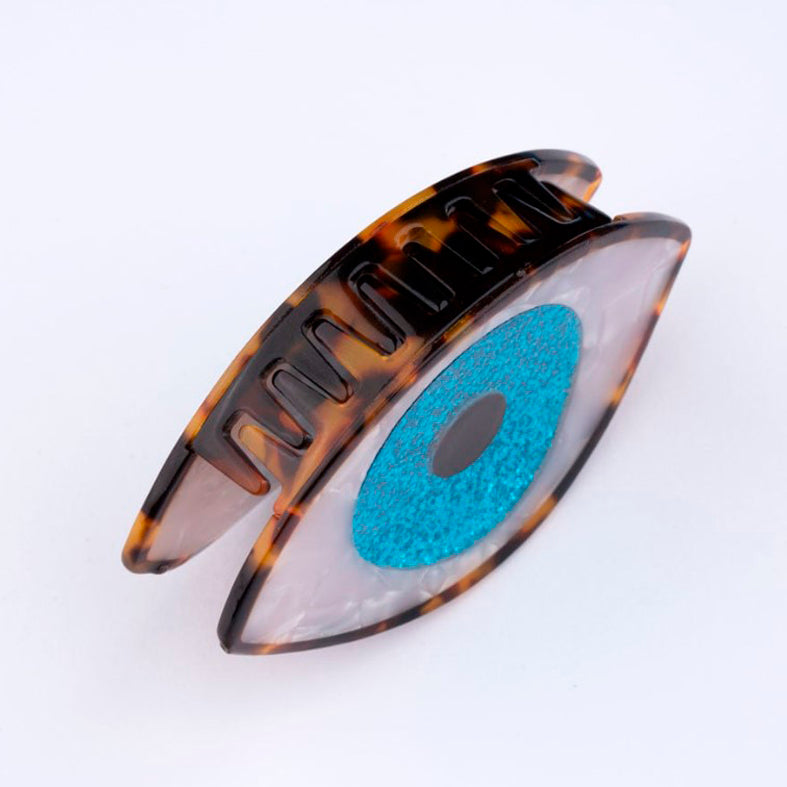 PINZA DE PELO - Coucou Suzette, Ojo azul glitter