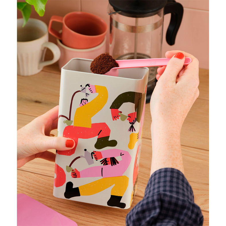 CAJA METÁLICA - Wrap Magazine, Coffee Pouring Tricks Tin
