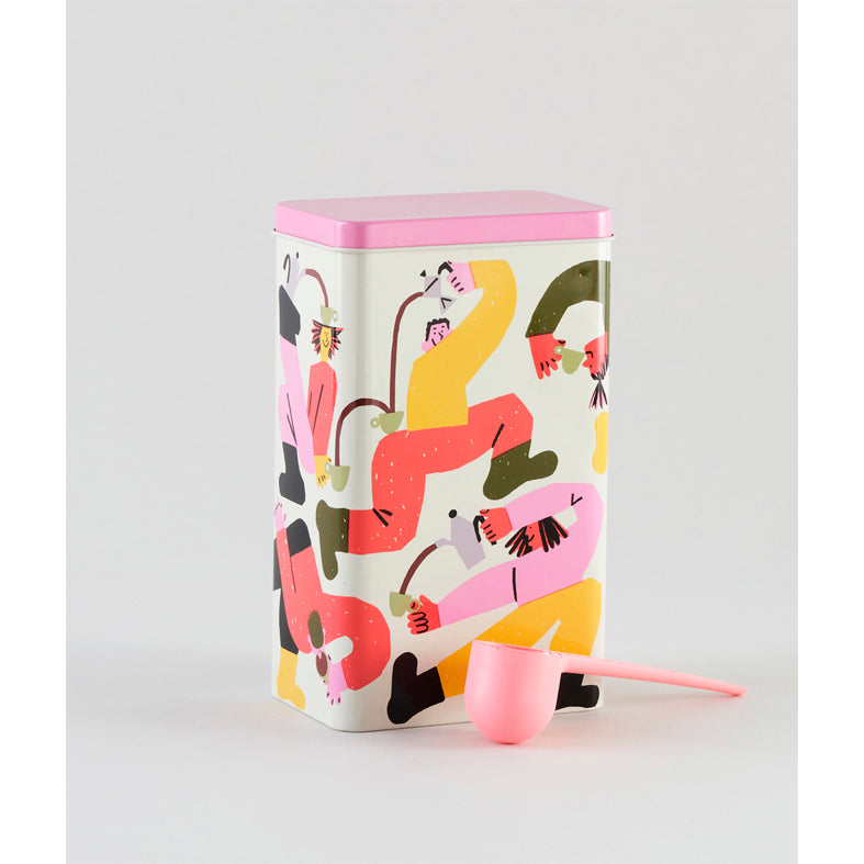 CAJA METÁLICA - Wrap Magazine, Coffee Pouring Tricks Tin