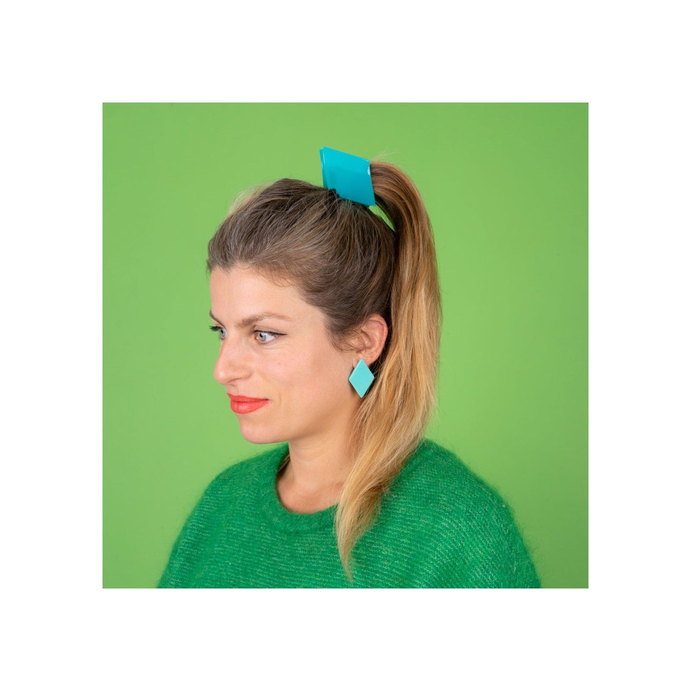 PINZA DE PELO - Coucou Suzette, Rombo azul
