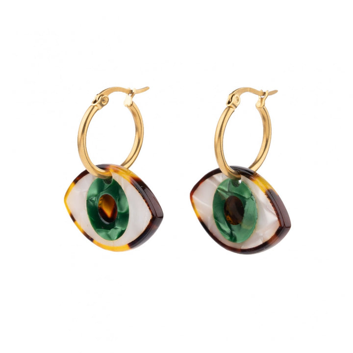 PENDIENTES - Coucou Suzette, Ojos verdes
