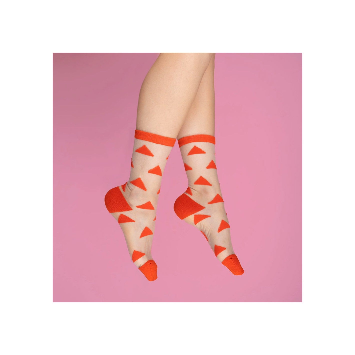CALCETINES - Coucou Suzette, triángulo naranja