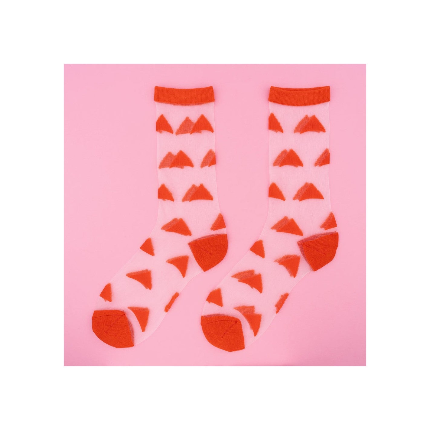 CALCETINES - Coucou Suzette, triángulo naranja