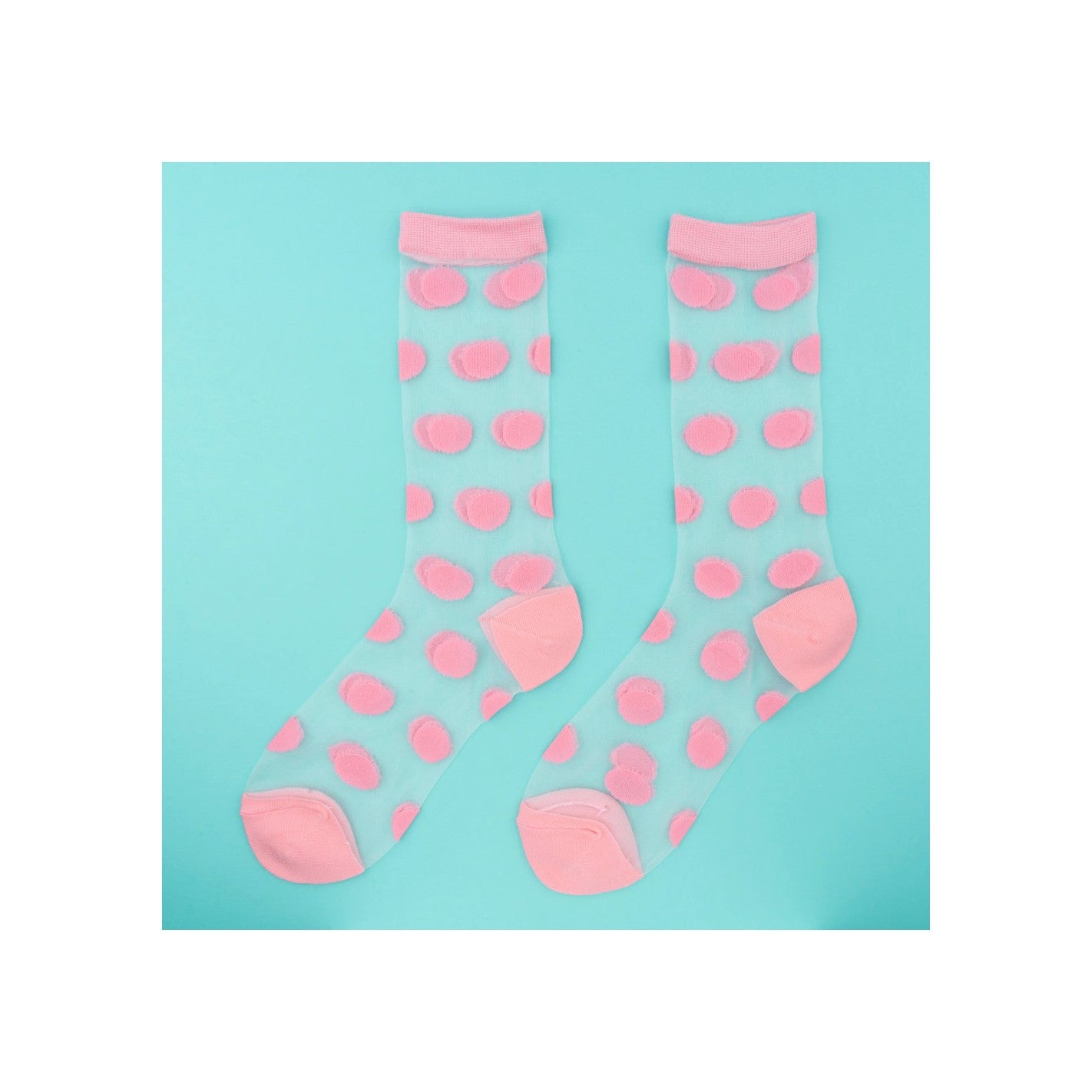 CALCETINES - Coucou Suzette, circulo rosa