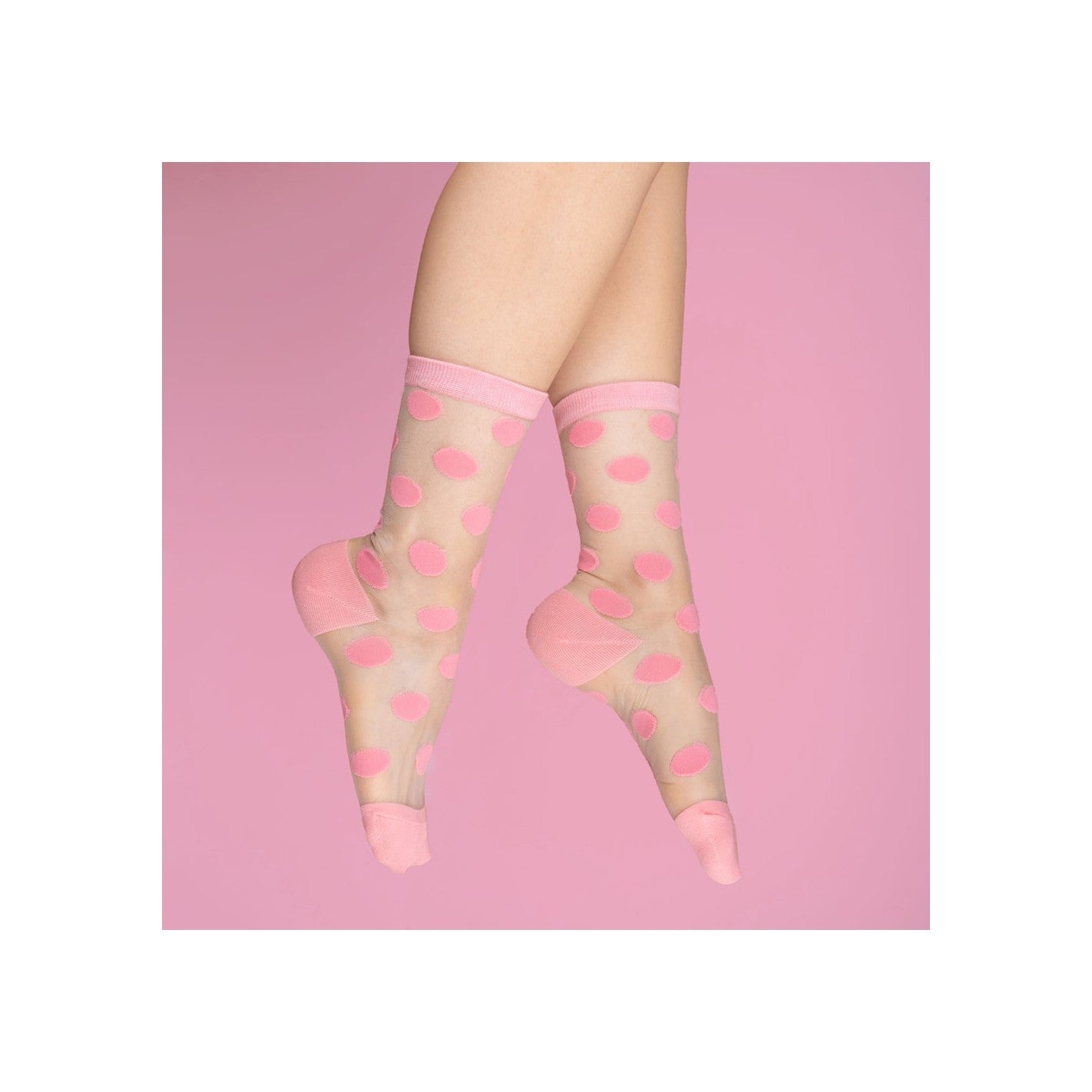 CALCETINES - Coucou Suzette, circulo rosa