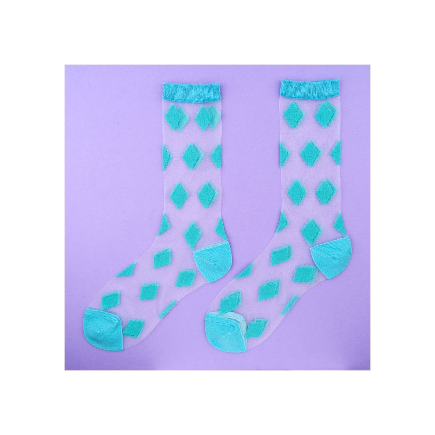 CALCETINES - Coucou Suzette, rombo azul