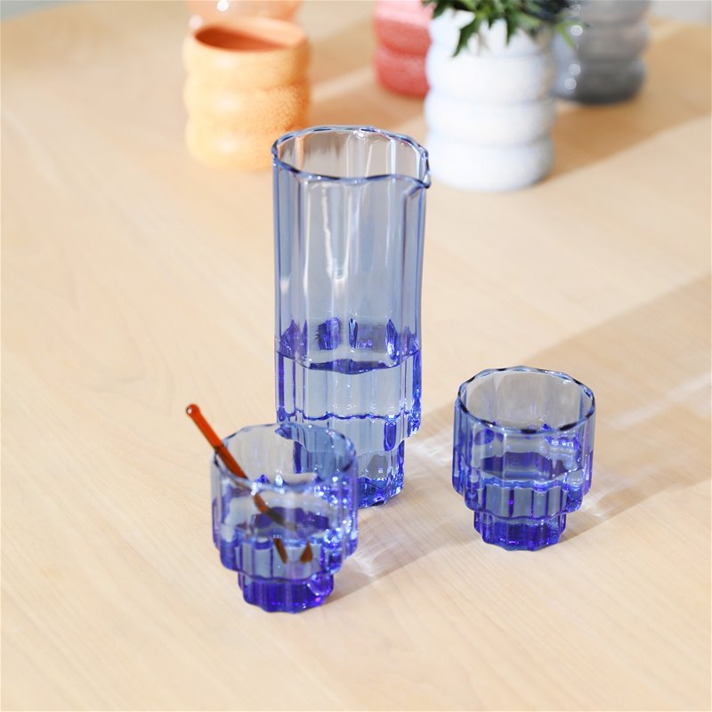 JARRA - & Klevering, Carafe bloom azul