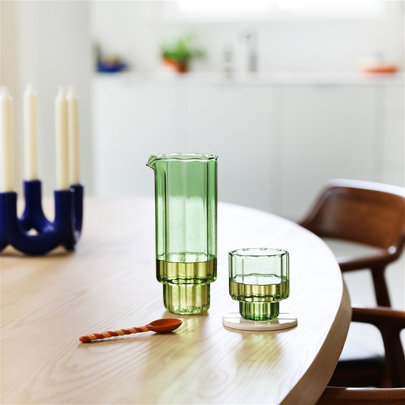 JARRA - & Klevering, Carafe bloom verde