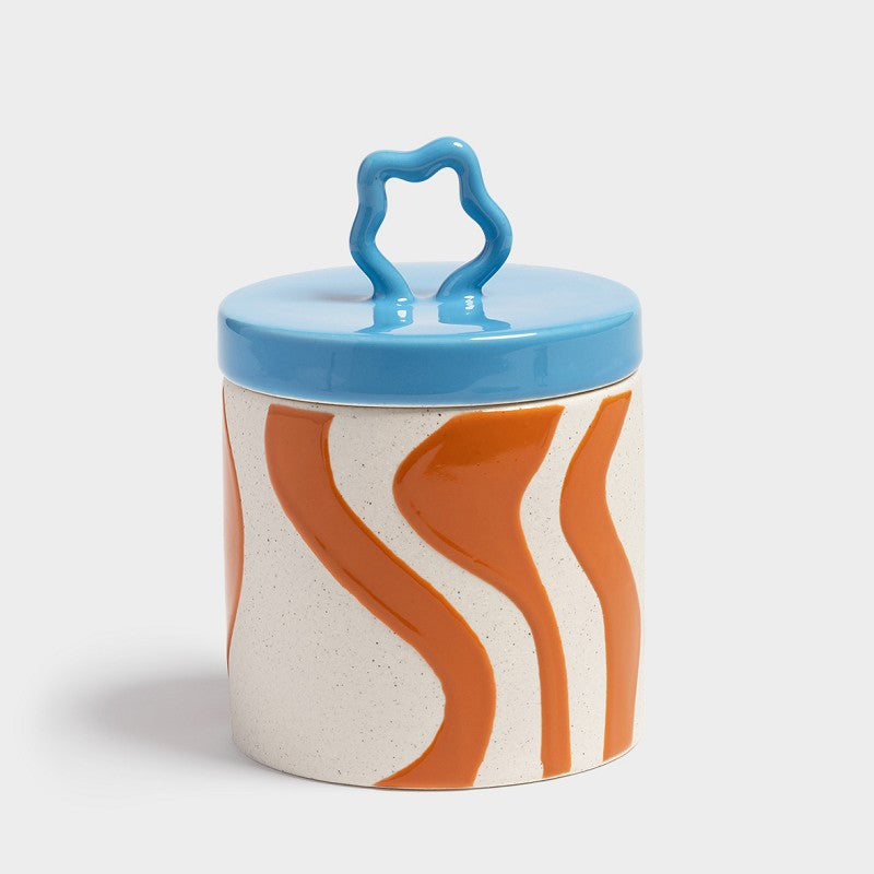 CAJA - & klevering, Liquid naranja azul