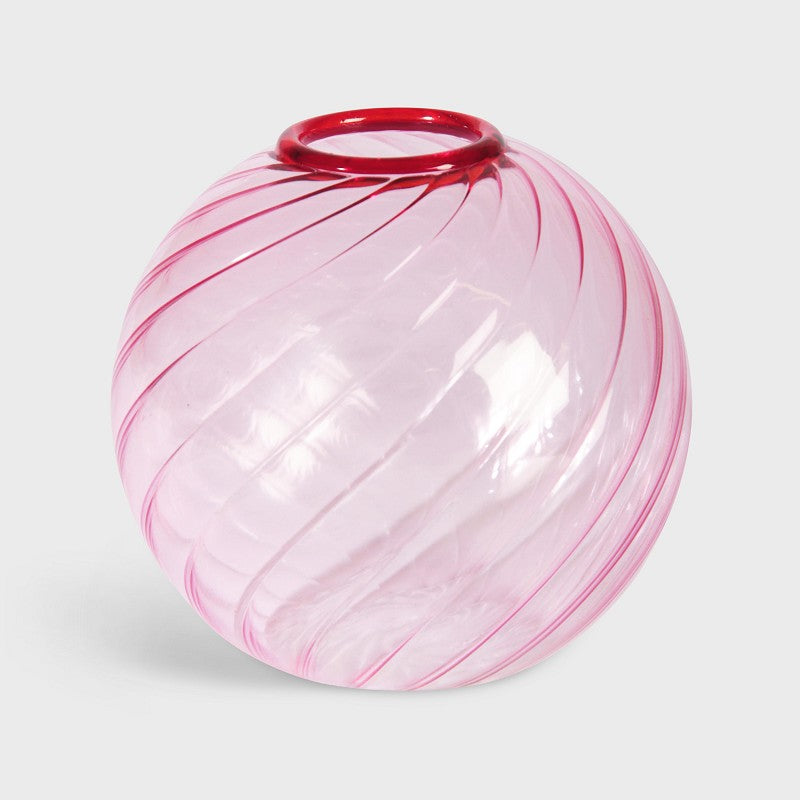 JARRÓN - & Klevering, Spiral rosa