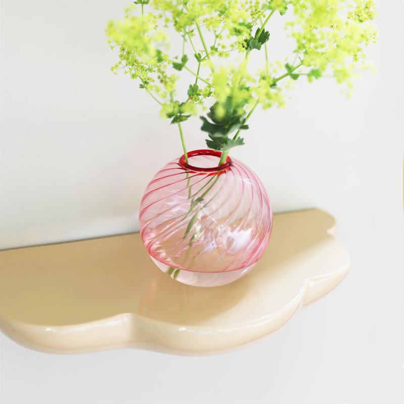 JARRÓN - & Klevering, Spiral rosa