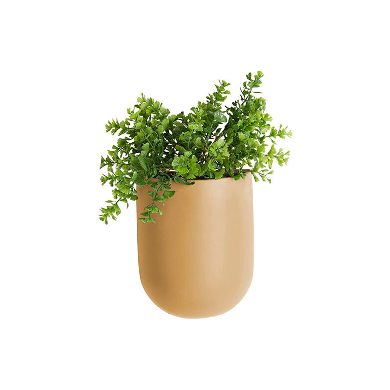 MACETERO PARED - Present Time, Oval sand beige