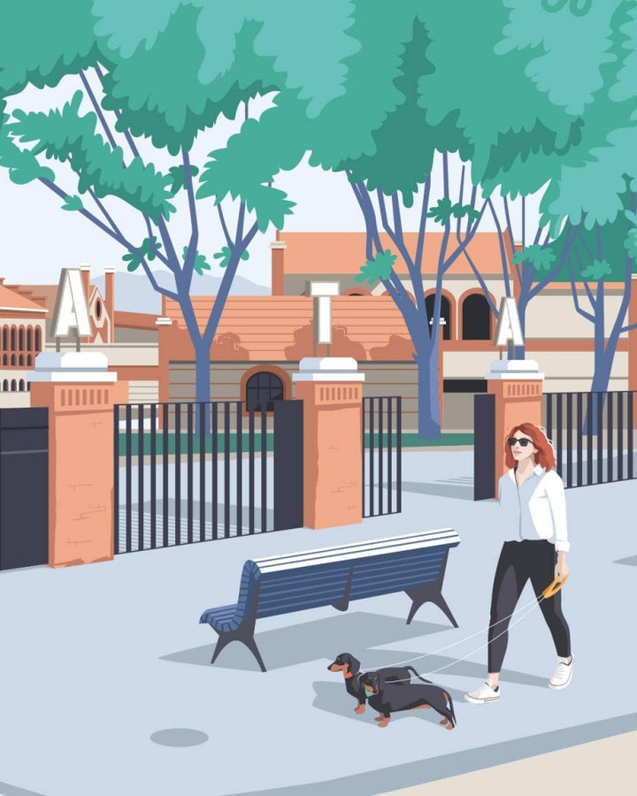 ILUSTRACIÓN - El Chico Llama, Matadero - Madrid