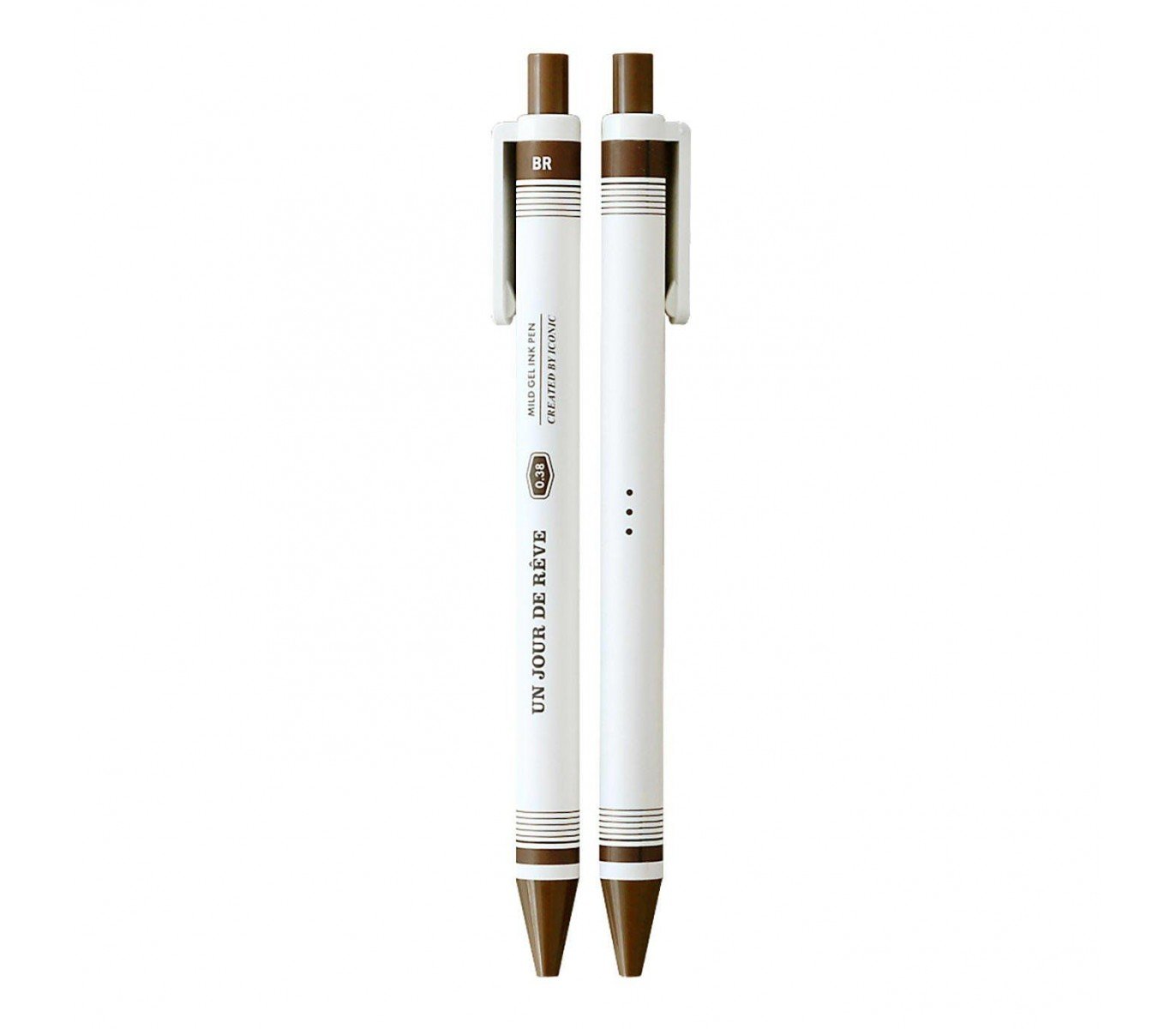 BOLÍGRAFO - Iconic, Mild Gel Pen 0.38 Marrón