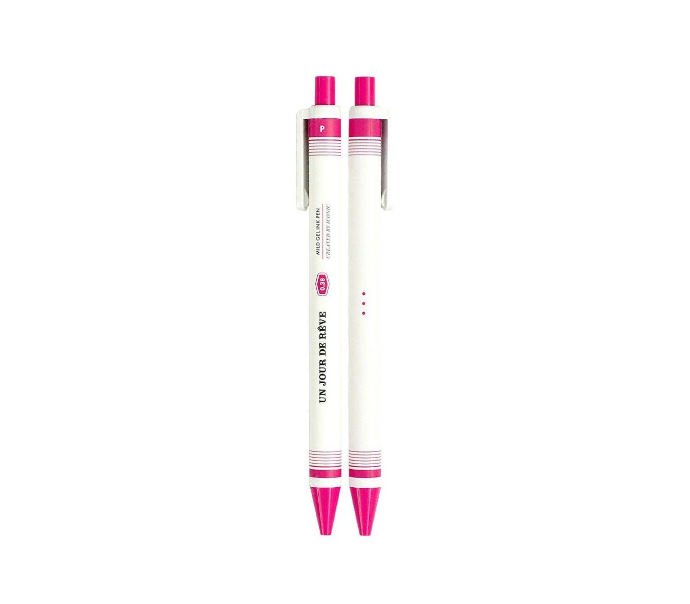 BOLÍGRAFO - Iconic, Mild Gel Pen 0.38 Rosa