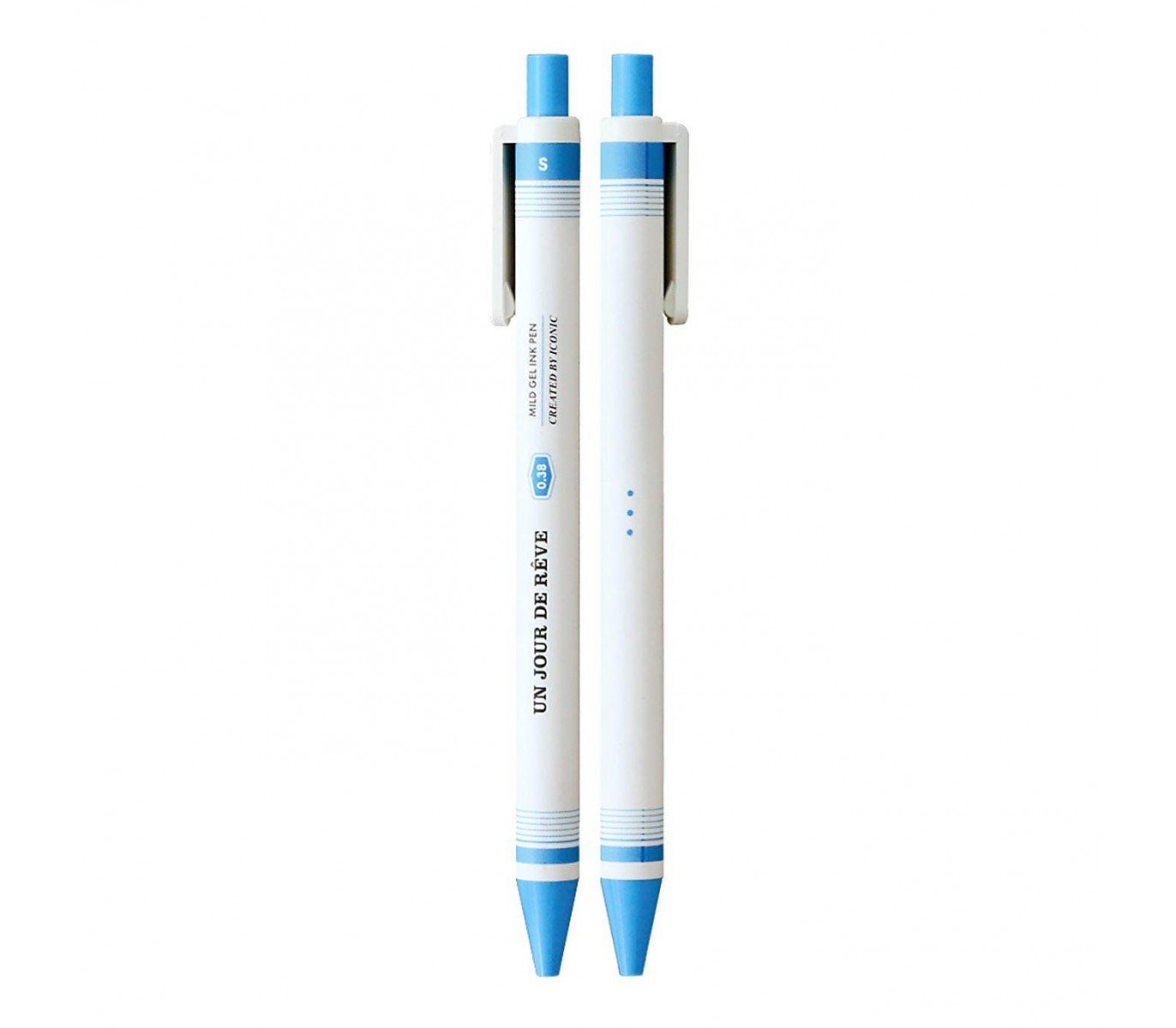 BOLÍGRAFO - Iconic, Mild Gel Pen 0.38 Azul cielo