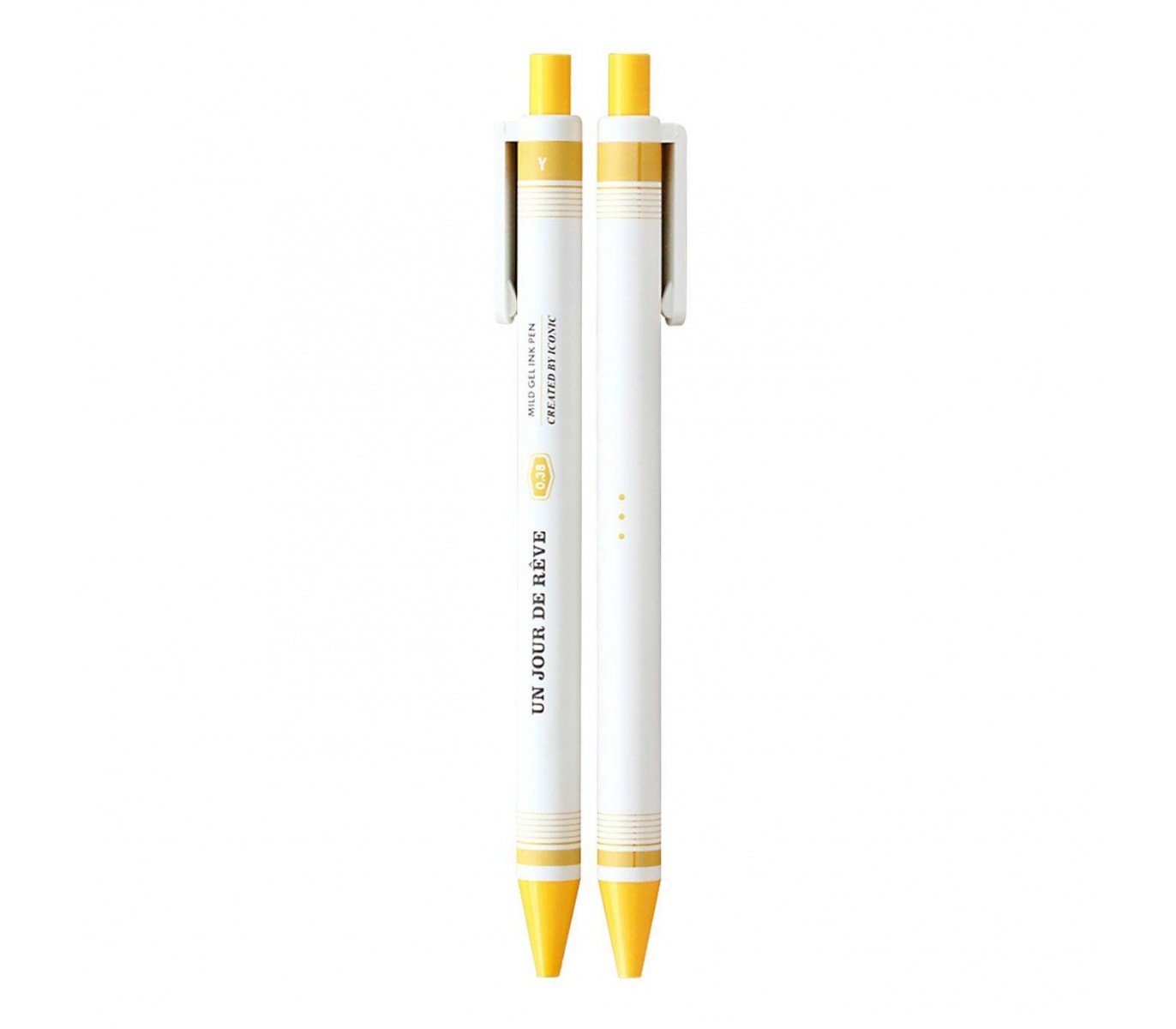 BOLÍGRAFO - Iconic, Mild Gel Pen 0.38 Amarillo