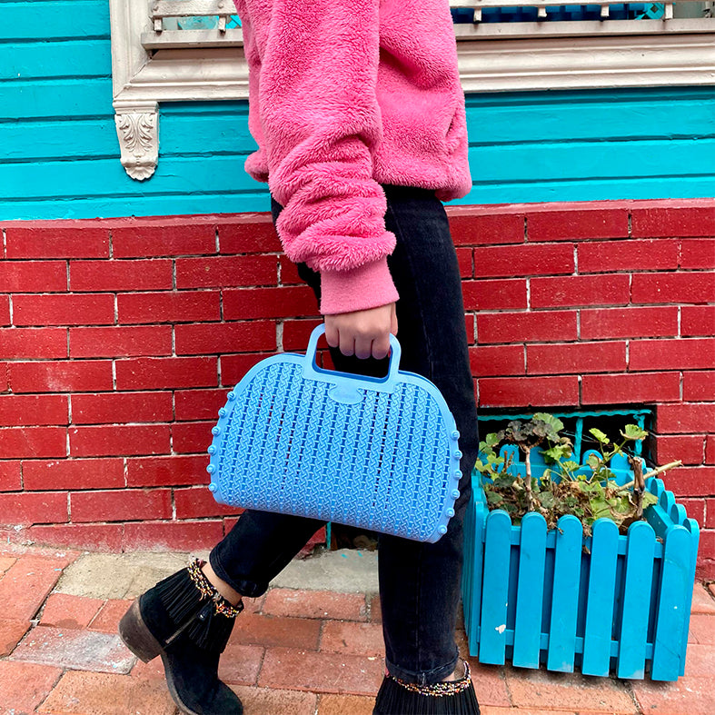 BOLSO MULTIUSOS - Ay-Kasa, Mini bag baby blue