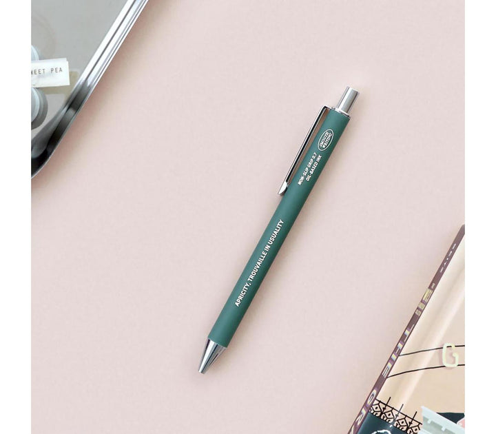 BOLÍGRAFO - Iconic, Non-Slip Smooth BALLPOINT Green