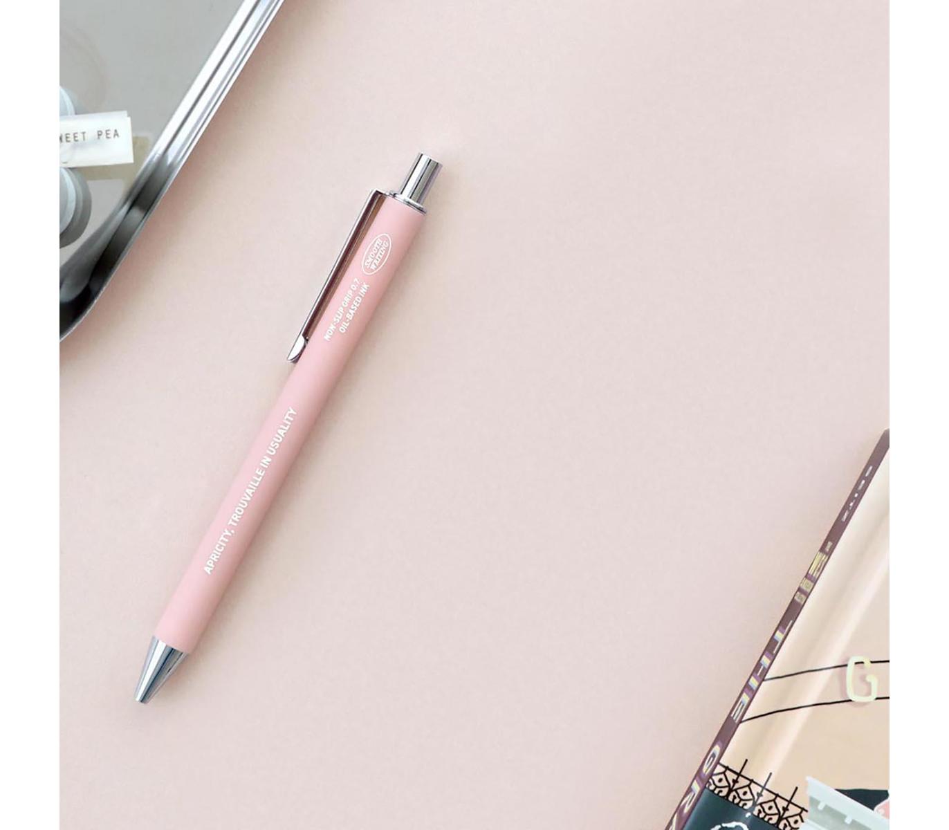 BOLÍGRAFO - Iconic, Non-Slip Smooth BALLPOINT Pink