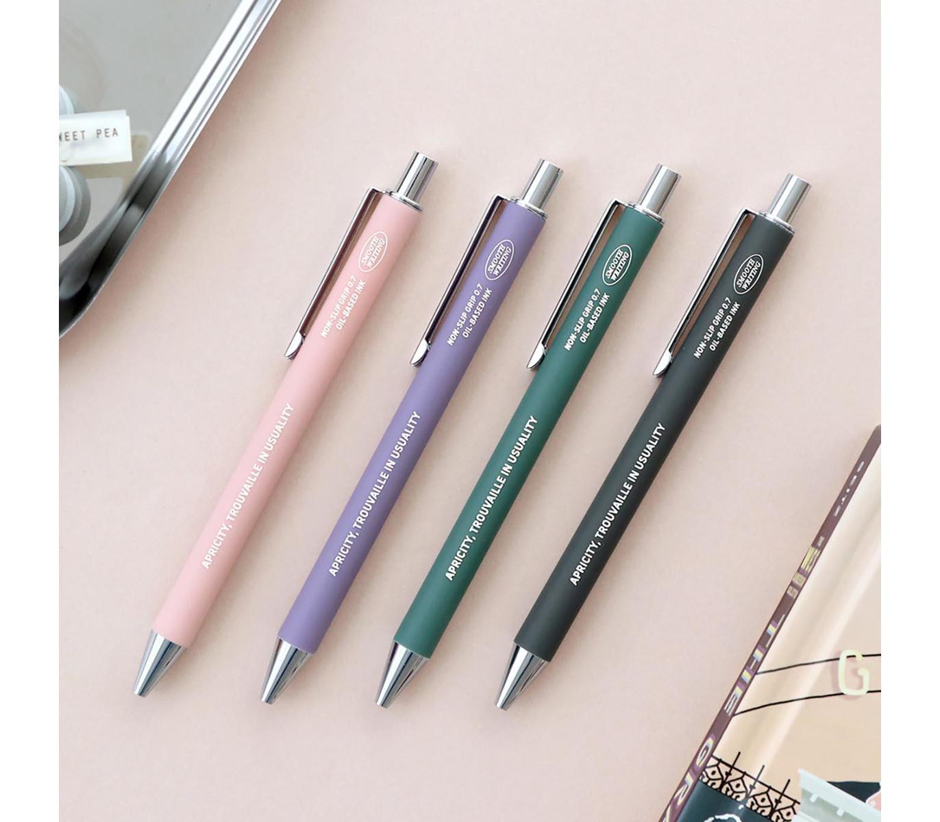 BOLÍGRAFO - Iconic, Non-Slip Smooth BALLPOINT Pink
