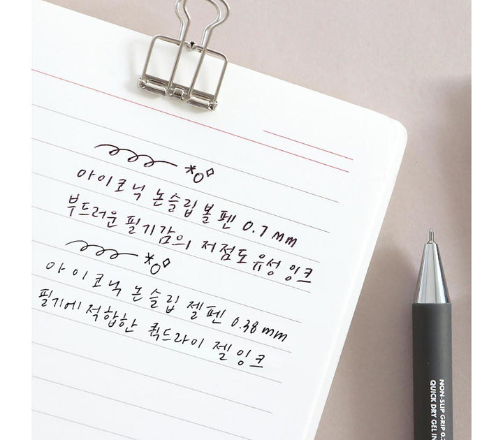 BOLÍGRAFO - Iconic, Non-Slip Smooth BALLPOINT Purple