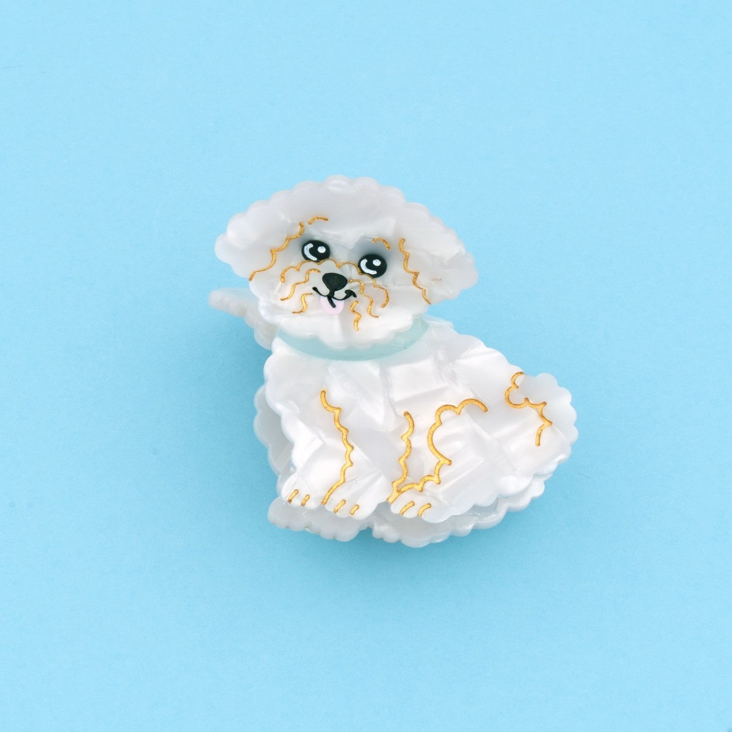 PINZA DE PELO - Coucou Suzette, Bichón