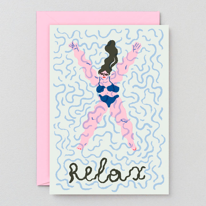 TARJETA FELICITACIÓN - Wrap Magazine, Relax