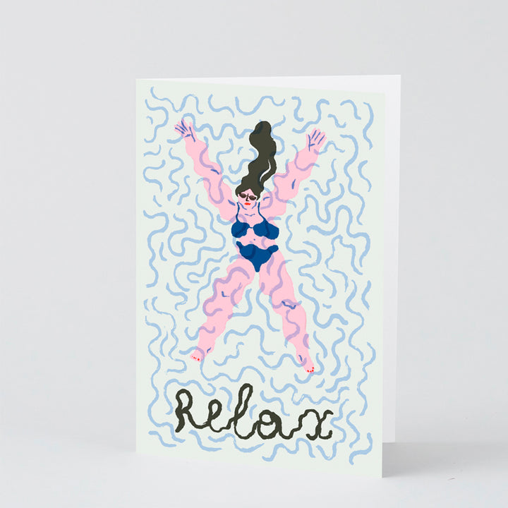 TARJETA FELICITACIÓN - Wrap Magazine, Relax