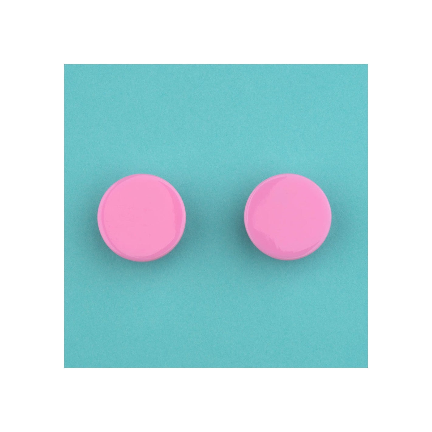 PENDIENTES - Coucou Suzette, Round rosa