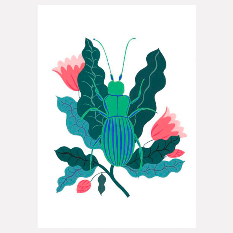 ILUSTRACIÓN - Agathe Singer, Green Bettle