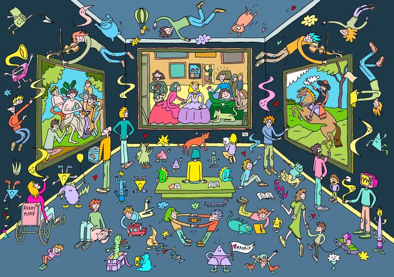 ILUSTRACIÓN A3 - Sopas con hondas, Las Meninas