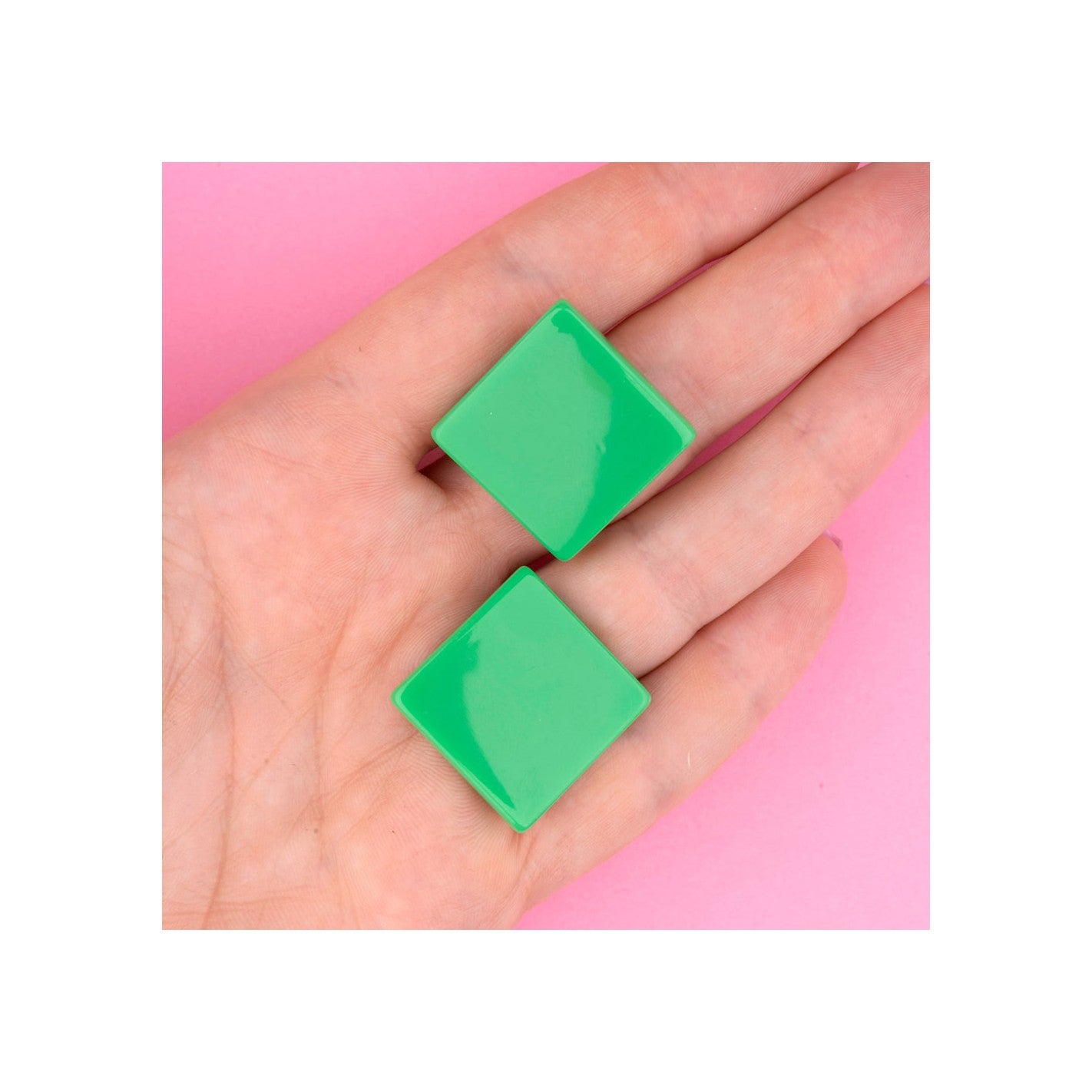 PENDIENTES - Coucou Suzette, Square verde
