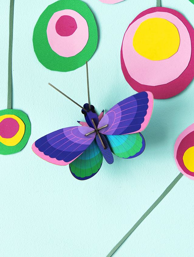 MAQUETA - Studio Roof, Blue Copper butterfly