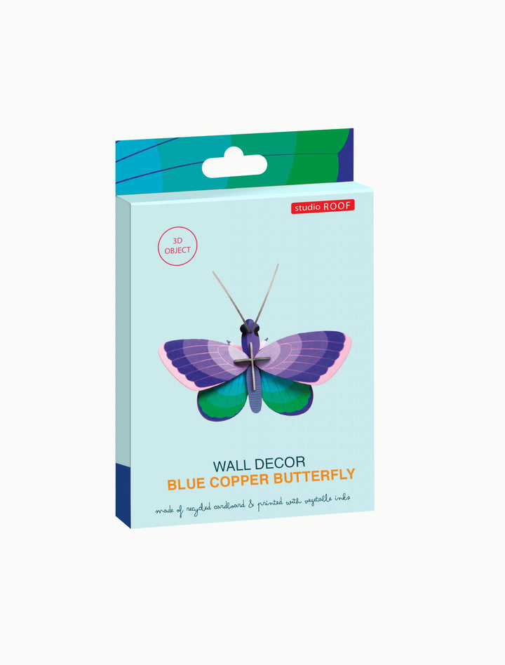 MAQUETA - Studio Roof, Blue Copper butterfly