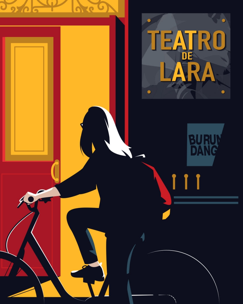 ILUSTRACIÓN A4 - El Chico Llama, Teatro Lara - Madrid