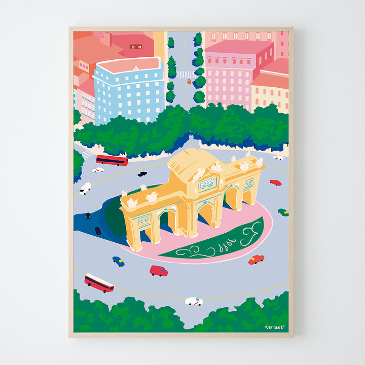 ILUSTRACIÓN - Vermut Design, Puerta de Alcalá