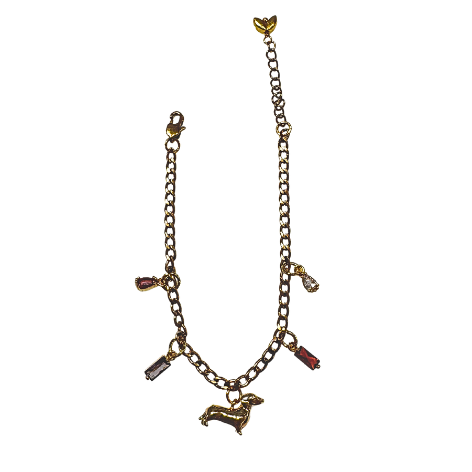 PULSERA - Terami, Teckel y dijes zirconia