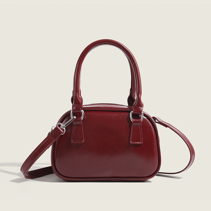 BOLSO - Terami, Mini Bowler Rojo