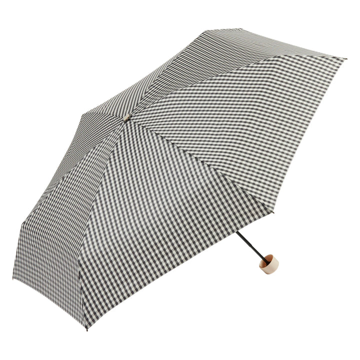 PARAGUAS - Ezpeleta, Plegable mini vichy negro