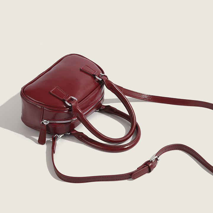 BOLSO - Terami, Mini Bowler Rojo