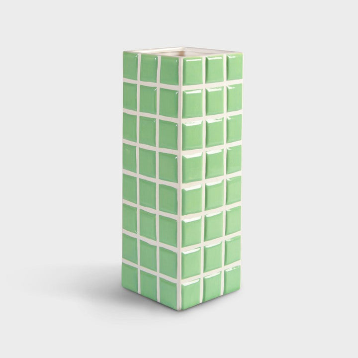 JARRÓN - & klevering, Tile Verde